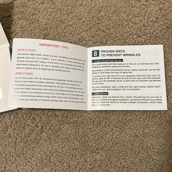 Face smoothing patches - Picture 4 of 10